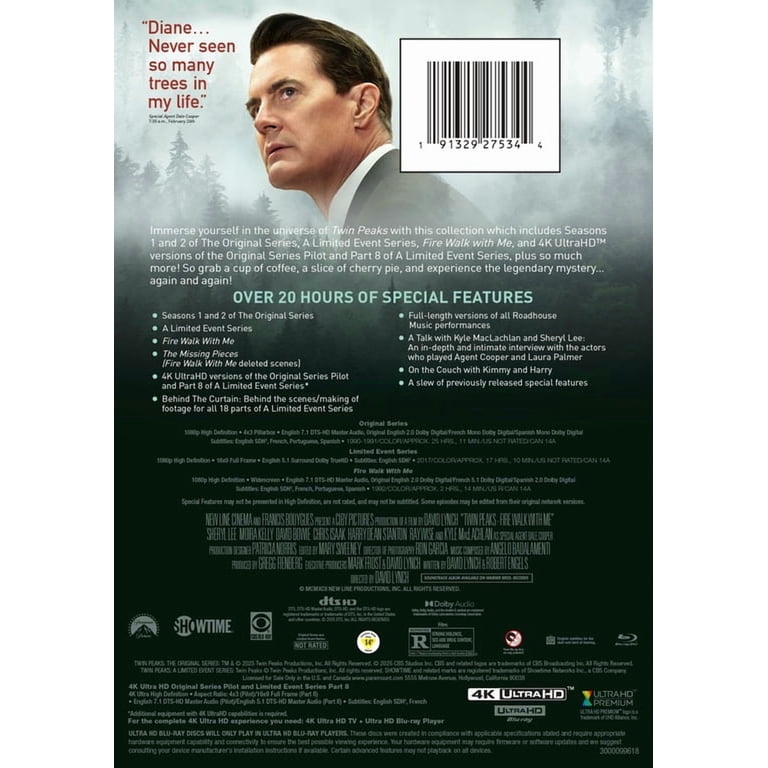 Twin Peaks: From Z to A (Blu-ray) - Walmart.com