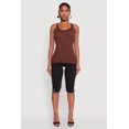 thumbnail image 3 of Women's Ribbed Knit Racerback Tank Top, 3 of 5