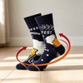 thumbnail image 6 of Levmjia Crew Socks Women Beer Printed Mid Calf Socks Soft Breathable Fashion Socks Casual Socks Party Holiday Daily Outdoor Street Wear, 6 of 6