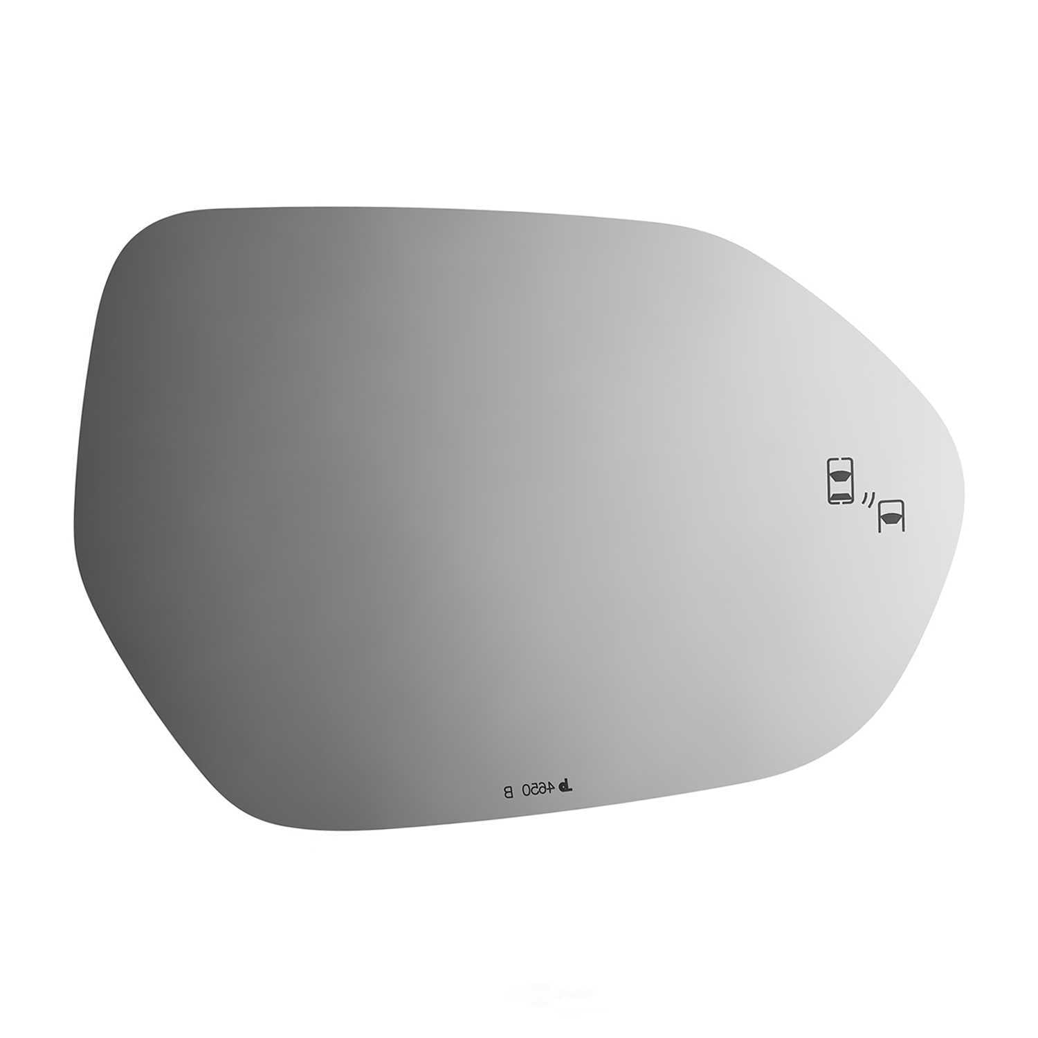 Burco Side View Mirror Replacement Glass - Clear Glass - 4650B