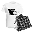 thumbnail image 4 of CafePress - Crazy Cat Lady Pajamas - Women's Short Sleeve Print T-Shirt and Pants Light Cotton Pajama Set, 4 of 7