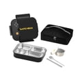 thumbnail image 4 of Juego de contenedores para almuerzo Bento Box, a prueba de fugas, con aislamiento, multiusos, con bolsa grande negro, 4 of 9