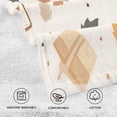 thumbnail image 5 of Yayeee 100% Cotton Hand Towels for Bathroom 16" x 28" Soft Absorbent Kitchen Towel, Beige Fall Pumpkin, 5 of 7