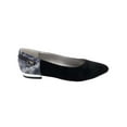 thumbnail image 4 of Bellini Novatoo Women Flat Slip-on In Black Micro/snake, 4 of 5