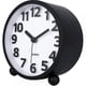 thumbnail image 3 of Silent Analog Alarm Clock,black Metal Large 3d Digits,non Ticking, 3 of 4