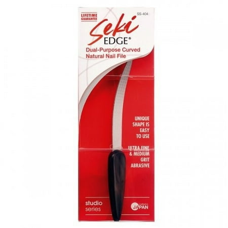 Seki Edge Curved Natural Nail File SS-404
