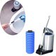 thumbnail image 5 of Juego de Escobils para Inodoro con Soporte con Recambios Perfumados Desinfectante Limpieza Detergente Precargado Esponja para Fregar Limpiado 10 esponja de limpieza Macarena Escobilla de baño desechable, 5 of 8