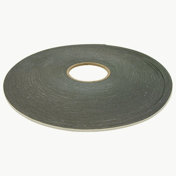 JVCC SCF-02 Medium-Density PVC Foam Tape: 1/16 in. thick x 3/16 in x 50 yds. (Black)