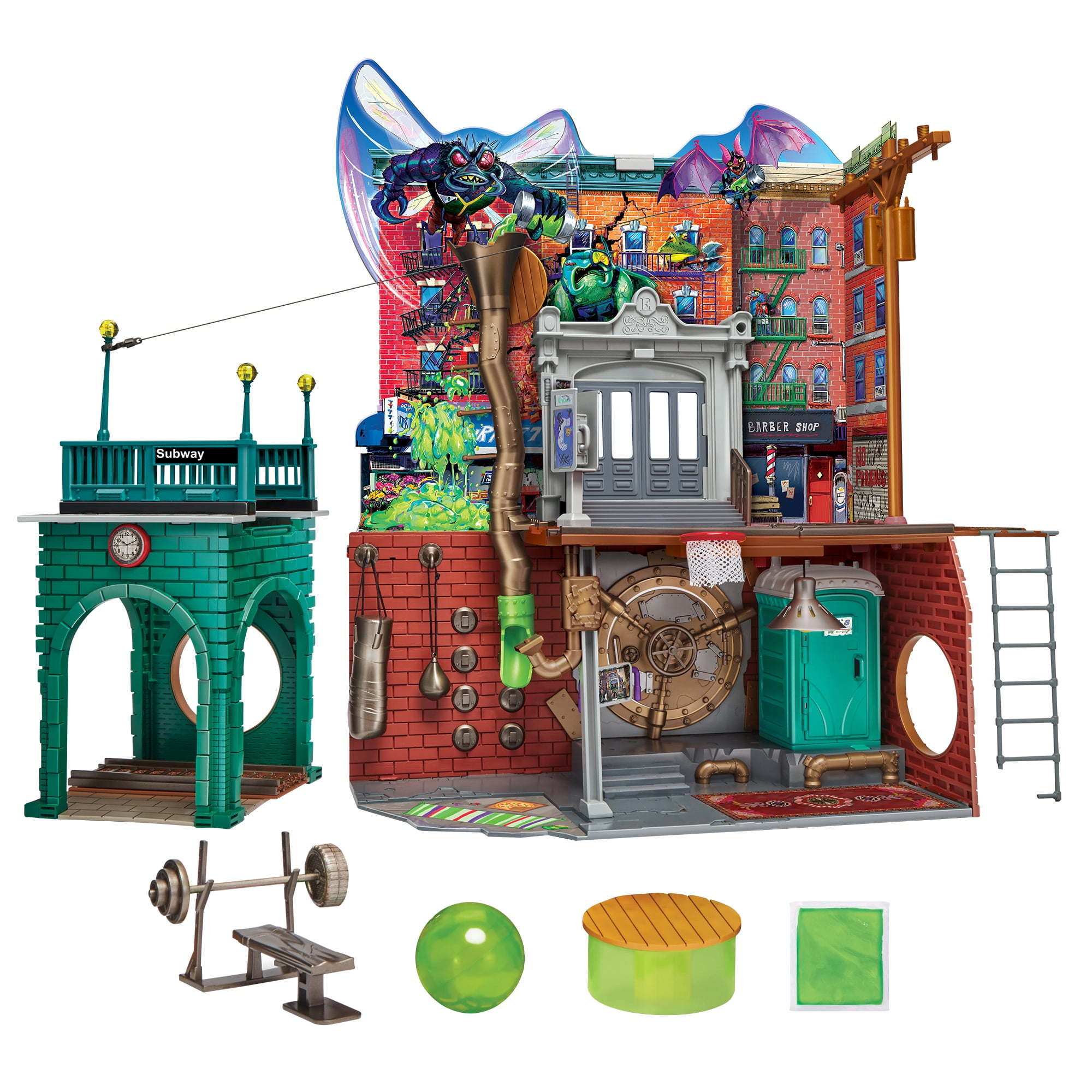 Rise of the teenage mutant ninja turtles sewer lair playset new arrivals