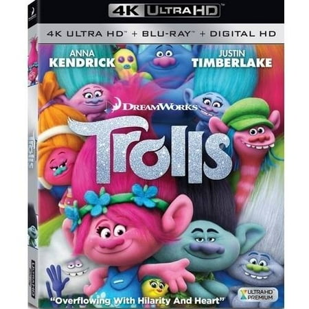Trolls (4K Ultra HD + Blu-ray + Digital HD)