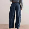thumbnail image 6 of TRUBKH Corduroy Pants Women Barrel Pants Women Wide Leg Sweat Pants Cargo Pants Baggy Corduroy Pants Women Cute Pants for Women Womens Corduroy Pants Blue 2xl, 6 of 6