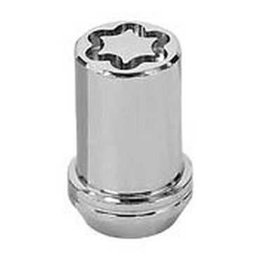 McGard 28017 Chrome Bolt Style Radius Seat Locks (M14 x 1.5 Thread Size ...