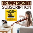 thumbnail image 3 of Pyle Full Size Beginner Violin - 4/4 23-Inch Student Full Size Violin Starter Kit Adult w/ Premium Travel Case & Student Bow, Extra Strings, Digital Tuner, Shoulder Rest & Cleaning, 3 of 8