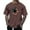 Brown, variant on Big and Tall Shirts for Men Summer Casual Round Neck Short Sleeved Men's Casual T Shirt America Independence Day T Shirt Mens Shirts Pack Men S Tee Tall Man for Graphic M