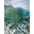 thumbnail image 2 of Monet, Claude 19x24 Black Modern Framed Museum Art Print Titled - Boulevard des Capucines 1873, 2 of 4