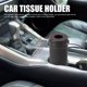 thumbnail image 5 of Soporte Para Pañuelos De Coche, Cubierta Ligera De Cuero Y Acero De Tungsteno Para Caja De Pañuelos De Coche Para Viajes Con Rompeventanas, 5 of 7