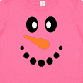 thumbnail image 4 of Inktastic Cute Smiling Snowman Face with Carrot Nose Boys or Girls Baby T-Shirt, 4 of 5