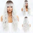 thumbnail image 4 of RKSTN Perruques Cheveux Humains Perruques Lace Front Cheveux Perruques Pré-Épilées Cheveux Perruques Sans Colle Cheveux Humains pour Femmes Perruque Brésilienne Perruques Sans Colle, 4 of 5