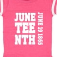 thumbnail image 4 of Inktastic Juneteenth June 19, 1865 Boys or Girls Baby Bodysuit, 4 of 5