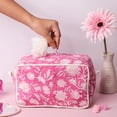thumbnail image 4 of Bolsa de maquillaje Huar Travel de gran capacidad resistente al agua, 4 of 6