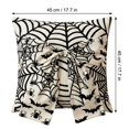 thumbnail image 3 of Halloween Throw Pillow Covers 18x18 Inch, Printed Decorative Square Pillowcases, Farmhouse Holiday Cushion Covers for Couch Sofa Living Room Bedroom Outdoor Home Decor, 3 of 8