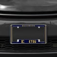 thumbnail image 2 of East Tennessee State ETSU NCAA Buccaneers (Set of 2) Chrome Metal License Plate Frames with Bold Full Frame Design, 2 of 6