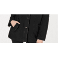thumbnail image 5 of COLLECTIONB Womens Black Pocketed Button Down Winter Jacket Coat Juniors XS, 5 of 5