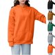 thumbnail image 1 of Sudadera para mujer,Sudadera con capucha para mujer, jersey de manga larga, tejido de poliéster elástico, top informal de moda para uso diario, sopatenor, 1 of 9