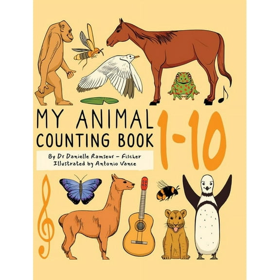 My Animal Counting Book 1-10, (Hardcover)