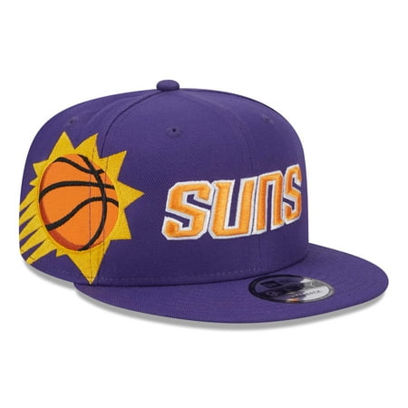 Men s New Era Purple Phoenix Suns Side Logo 9FIFTY Snapback Hat