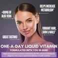 thumbnail image 4 of Tropical Oasis - Maximum Strength Biotin with Aloe Vera | Liquid Vitamin Supplement - Promotes Healthy Hair, Skin, & Nails - Increases Metabolism | Tropical Fruit, 4 fl oz, 30 Servings, 4 of 7
