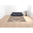 thumbnail image 4 of HomeRoots 532101 9 x 12 ft. Beige Medallion Power Loom Rectangle Area Rug with Fringe, 4 of 5