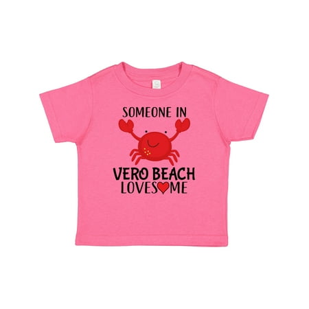 

Inktastic Someone in Vero Beach Loves Me Gift Baby Boy or Baby Girl T-Shirt