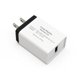 thumbnail image 2 of Adaptador AC BROBOTIX USB a USB C con Cable Tipo C Negro, 2 of 5