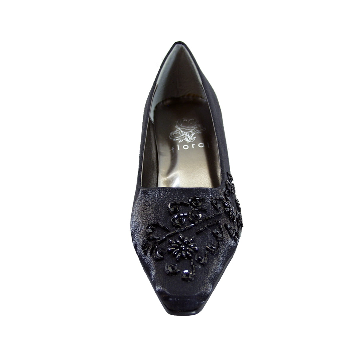 FLORAL Tala Women's Wide Width Dress Slip-On Pumps BLACK 7