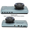thumbnail image 3 of Car Dash Cam, 4.5in Dual Lens Car Recorder Night Vision Auto On Off Multifunctional  For Cars, 3 of 8