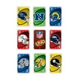 thumbnail image 5 of UNO NFL Card Game for Kids, Adults and Family Night, Features All 32 NFL Teams, 5 of 7