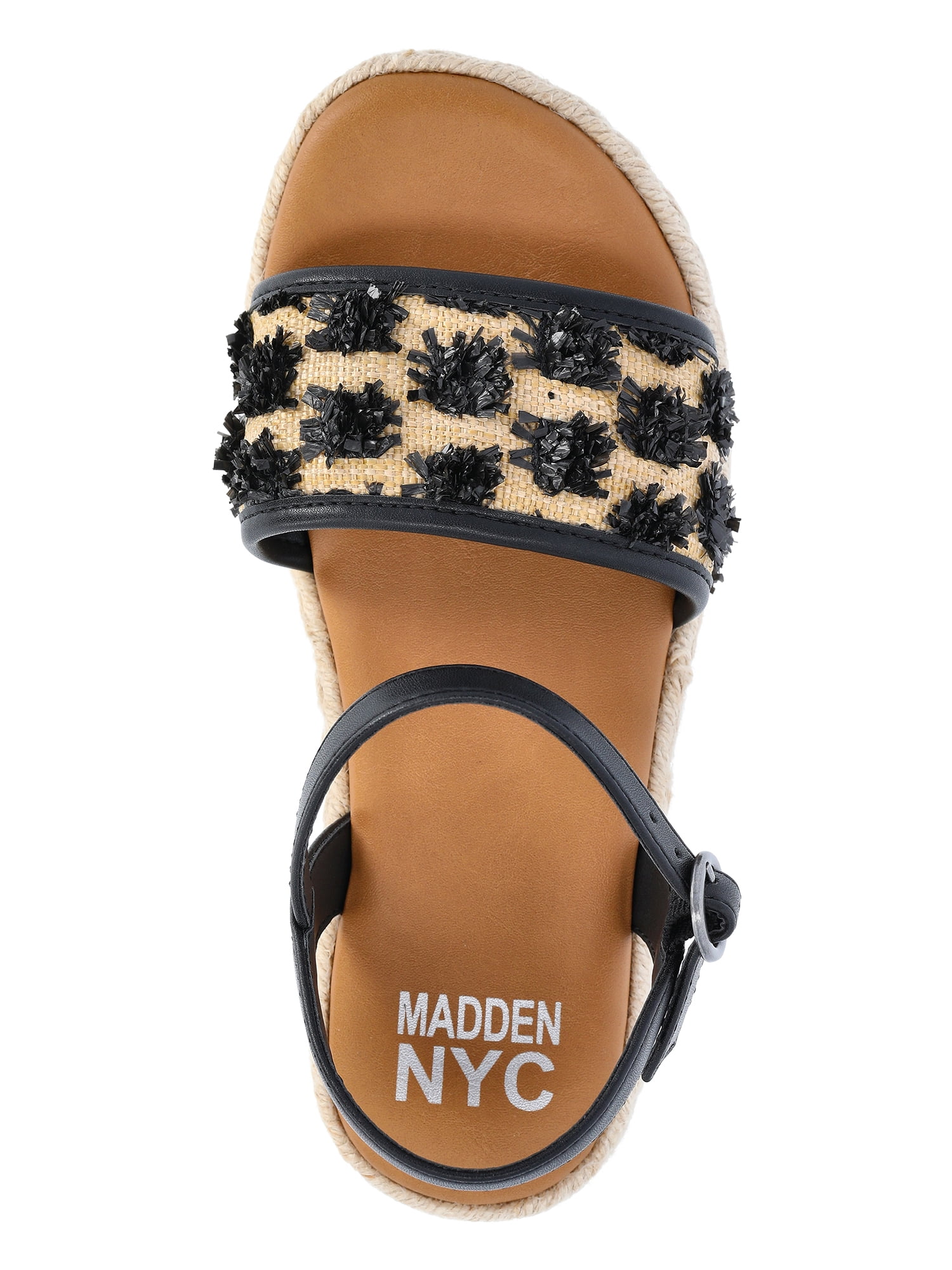 Wonder Nation Little Girls and Big Girls Fashion Platform Sandals