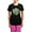 With Pink Pant, variant on CafePress - Skulls Shamrock Women's Dark Pajamas - Women's Short Sleeve Print T-Shirt and Pants Dark Cotton Pajama Set
