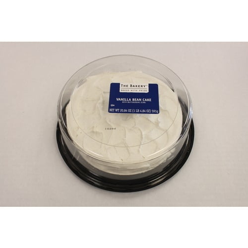 Wal Mart Bakery 7 Vanilla Bean Cake Walmart Com Walmart Com