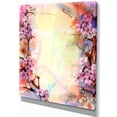 thumbnail image 1 of Designart - Pink Sakura on Blurred Background - Floral Canvas Art Print, 1 of 4