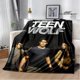 thumbnail image 1 of Manta con estampado de lobo adolescente de película, manta de Picnic cálida, suave y cómoda, manta de viaje para el hogar, forros de cama, regalo de cumpleaños, 1 of 4