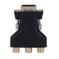 thumbnail image 1 of Cable de datos VGA macho a 3 RCA hembra adaptador convertidor conector de cable divisor Tmvgtek Nuevos Originales, 1 of 6