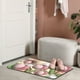 thumbnail image 3 of Xihbxyly Alfombrilla de Baño de Diatomeas, Tecnología Absorbente de Secado Rápido, Base de Goma Antideslizante, Suelos Secos y Seguros, Multiusos para El Hogar, Suave y Cómoda, Tamaño 40 X 60 Cm, 3 of 3