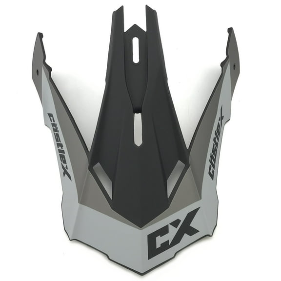Castle Mode MX Helmet Replacement Visor/Peak Flow Charcoal