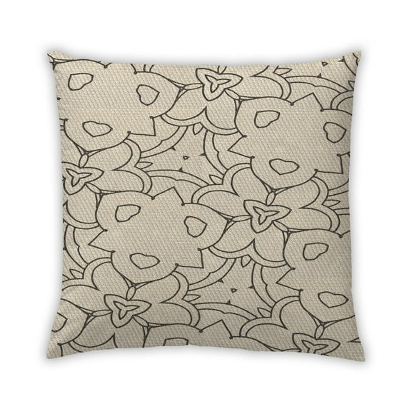 Ahgly Company Indoor Square Contemporary Throw Pillow, 18 inch by 18 inch