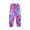 Purple, variant on EnJoCho Fashion Colorful Pants for Little Girls Toddler Baby Kids Girls Boys Tie Dyed Print Pants Casual Trouser Clothes