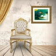 thumbnail image 3 of Asoma, Tadashi 24x20 Gold Ornate Wood Framed with Double Matting Museum Art Print Titled - Noonday Dreams, 3 of 4