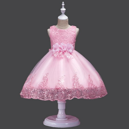 

Juebong Infant Baby Girls Gifts Toddler Kids Baby Girls Floral Ball Gown Princess Dress Party Dress Clothes