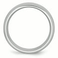 thumbnail image 2 of Cobalt Polished and Satin Grooved 8mm Band Ring 7 Size, 2 of 6